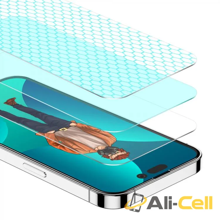 Green Lion 3D Desert Round Edge Glass Screen Protector — 3