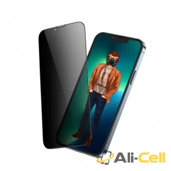 Green Lion 3D Desert Privacy Round Edge Glass Screen Protector — 2