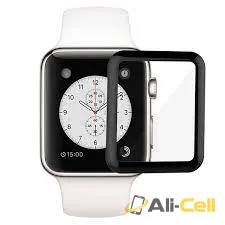 Green Lion 3D Full Glass Screen Protector For Apple Watch 3/4/5-Black Edge/Clear — 2