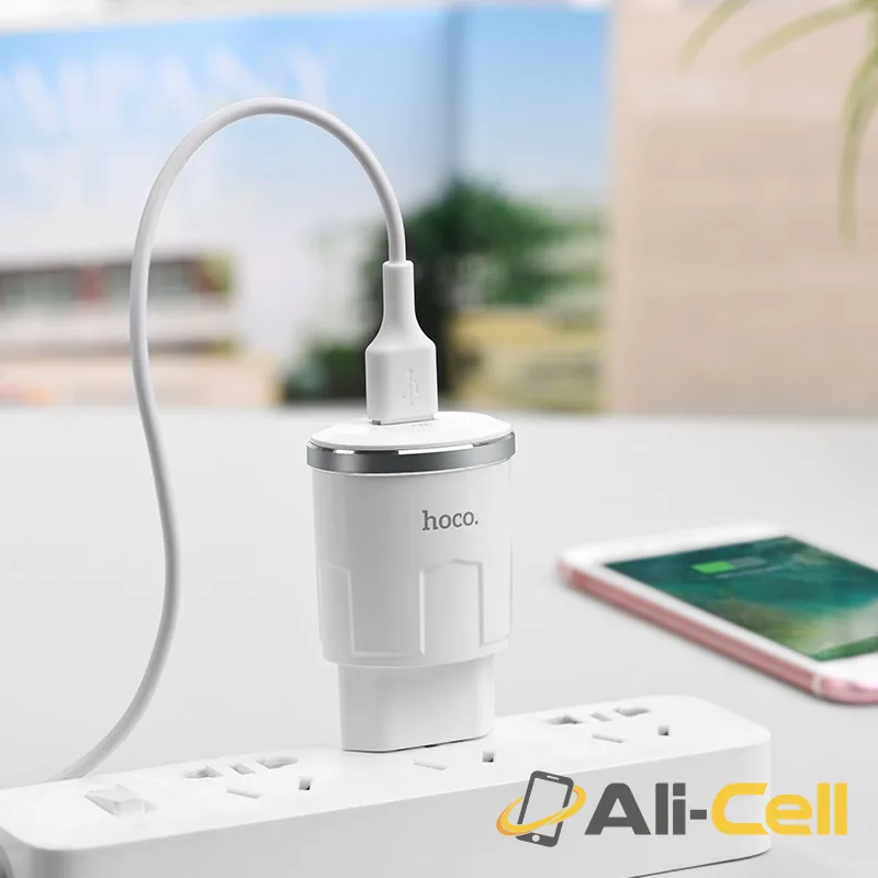 Wall charger “C37A Thunder power” EU single USB charging adapter (Set With Type C Cable) — 5