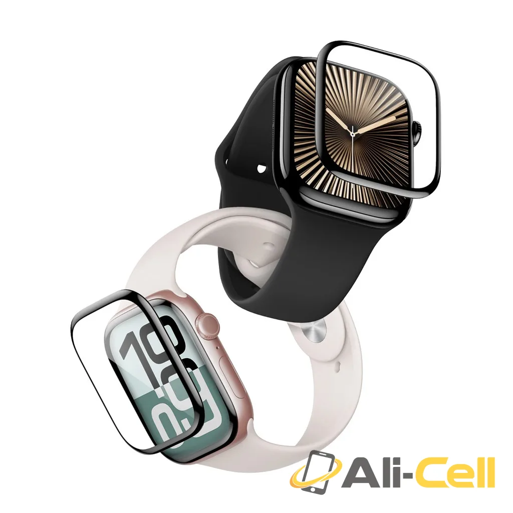 Green Lion 3D Screen Protector Series 10 for Apple Watch - Clear