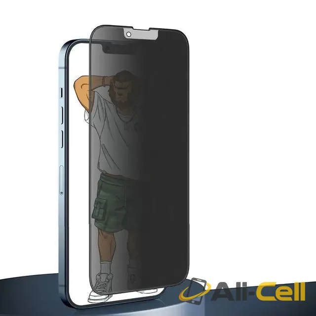 Green Lion 3D Silicone AG/Matte Privacy Glass Screen Protector — 2