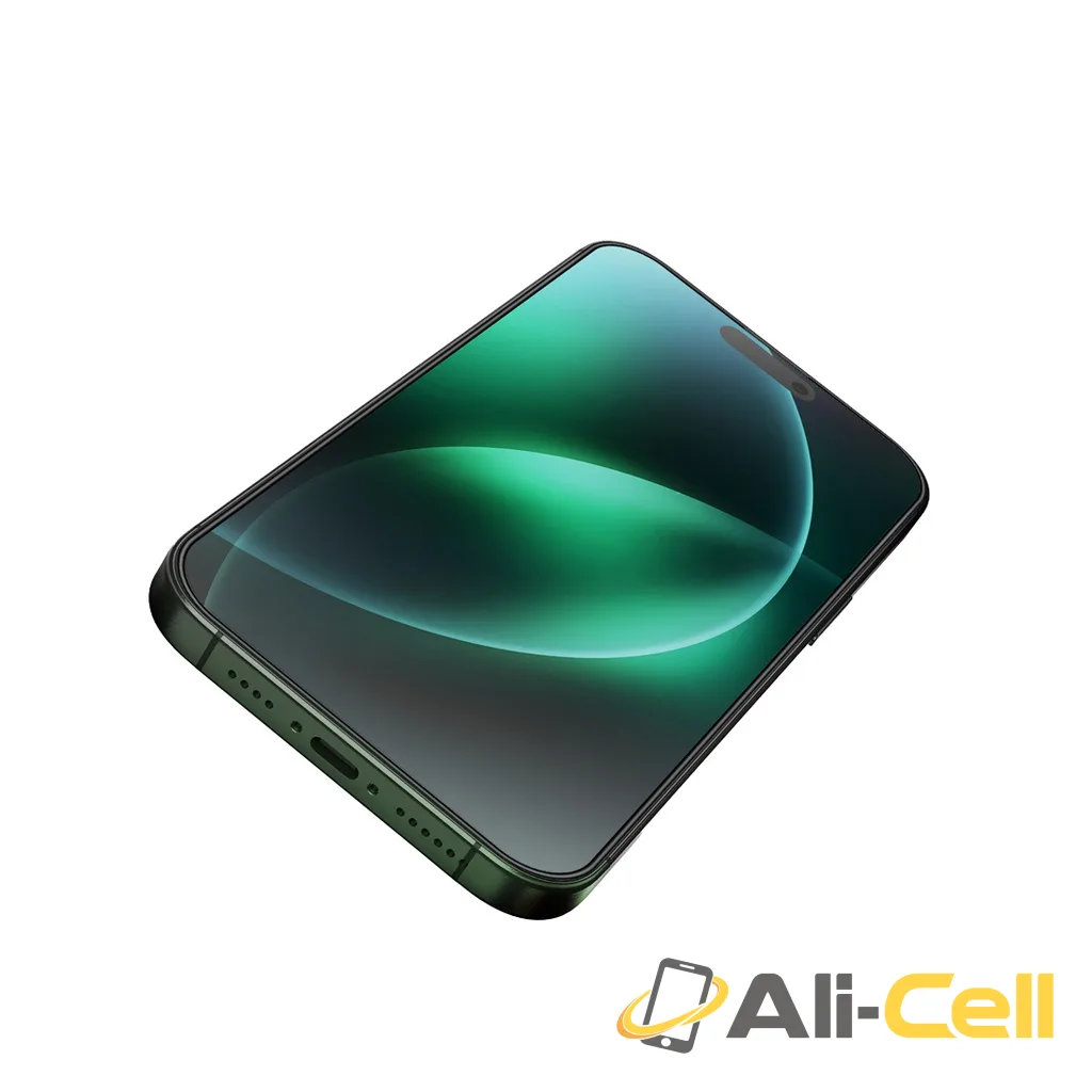 Green Lion 3D Silicone Plus High-Definition Edge Glass iPhone 16 Plus