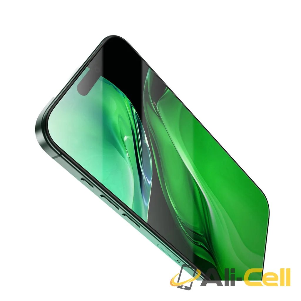 Green Lion 3D Silicone Plus High-Definition Edge Glass iPhone 16 Plus — 3
