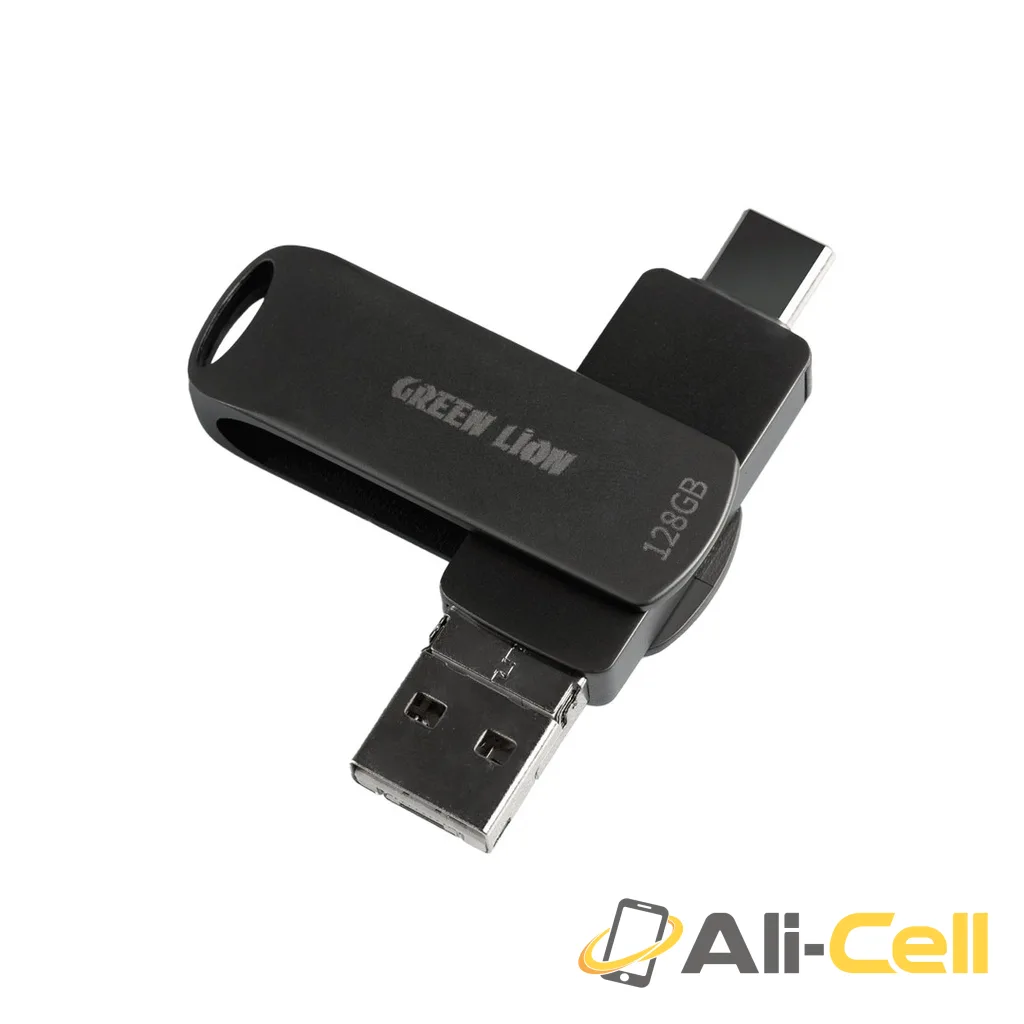 Green Lion 4 In 1 Pro Flash Drive - Black