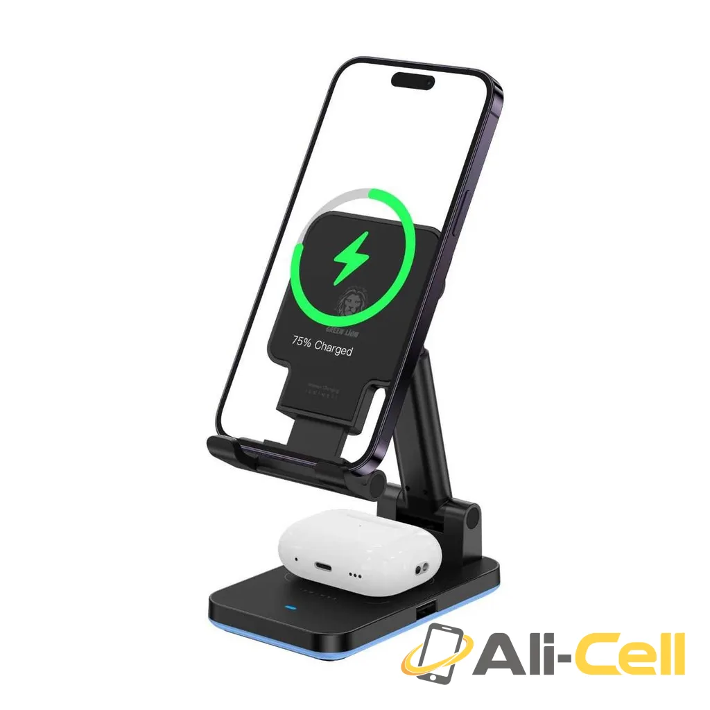 Green Lion 4 In 1 Magnetic Charger (15W Power Output)