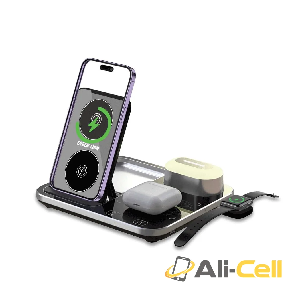 Green Lion 4 In 1 Wireless Charging Station 2