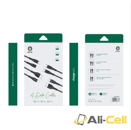 Green Lion 4 Data Cables — 2