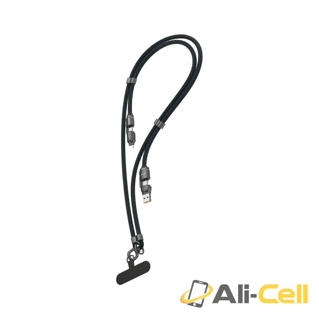 Green Lion 4 in 1 Braided Lanyard Cable