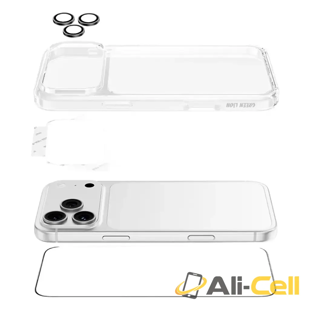 Green Lion 4 in 1 Defender Pack for iPhone 18/17 Pro / Pro Max — 3