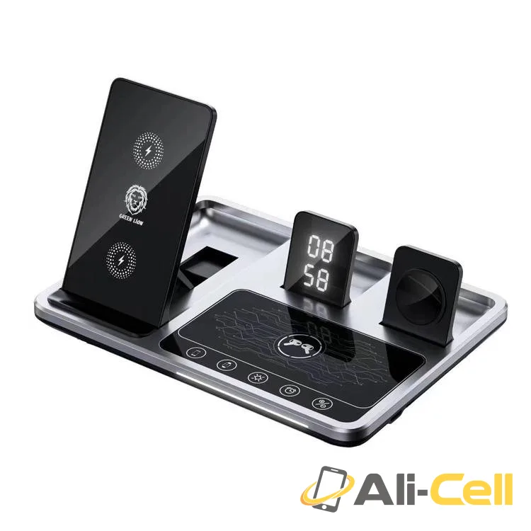 Green Lion 4 in 1 Wireless Charging Station 15W