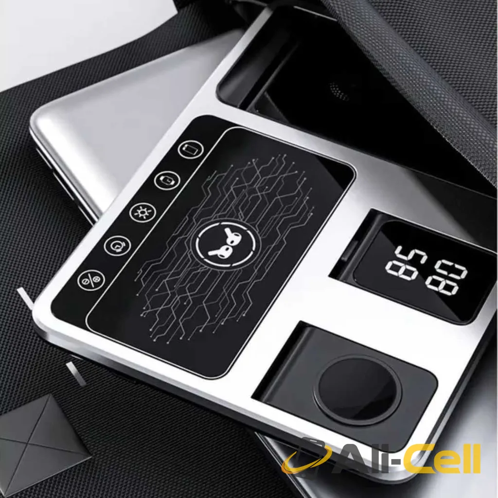 Green Lion 4 in 1 Wireless Charging Station Gray — 2