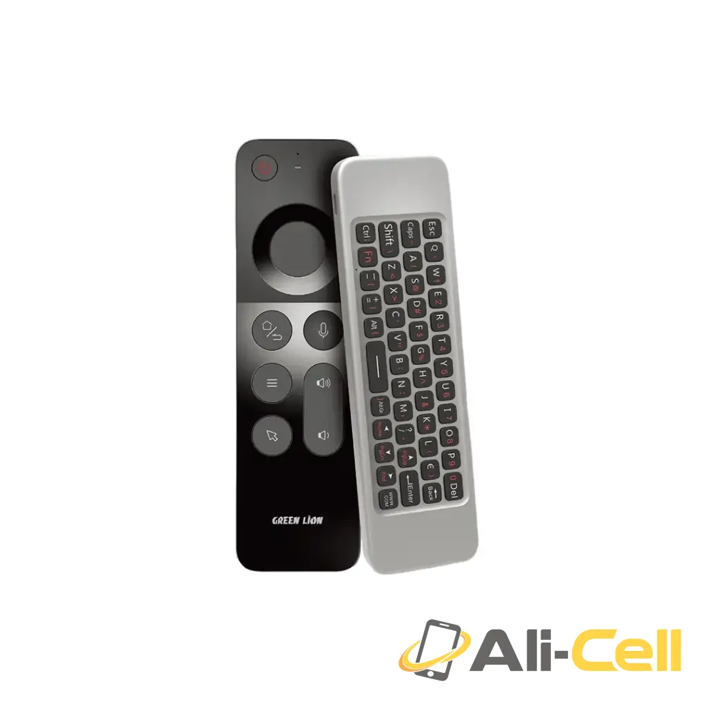 Green Lion 4 in 1 Wireless Remote With Keyboard - Black