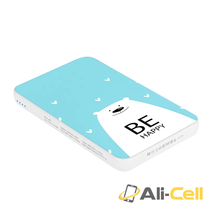 Power bank «J30 Cool paint» 10000 mAh dual USB output — 2