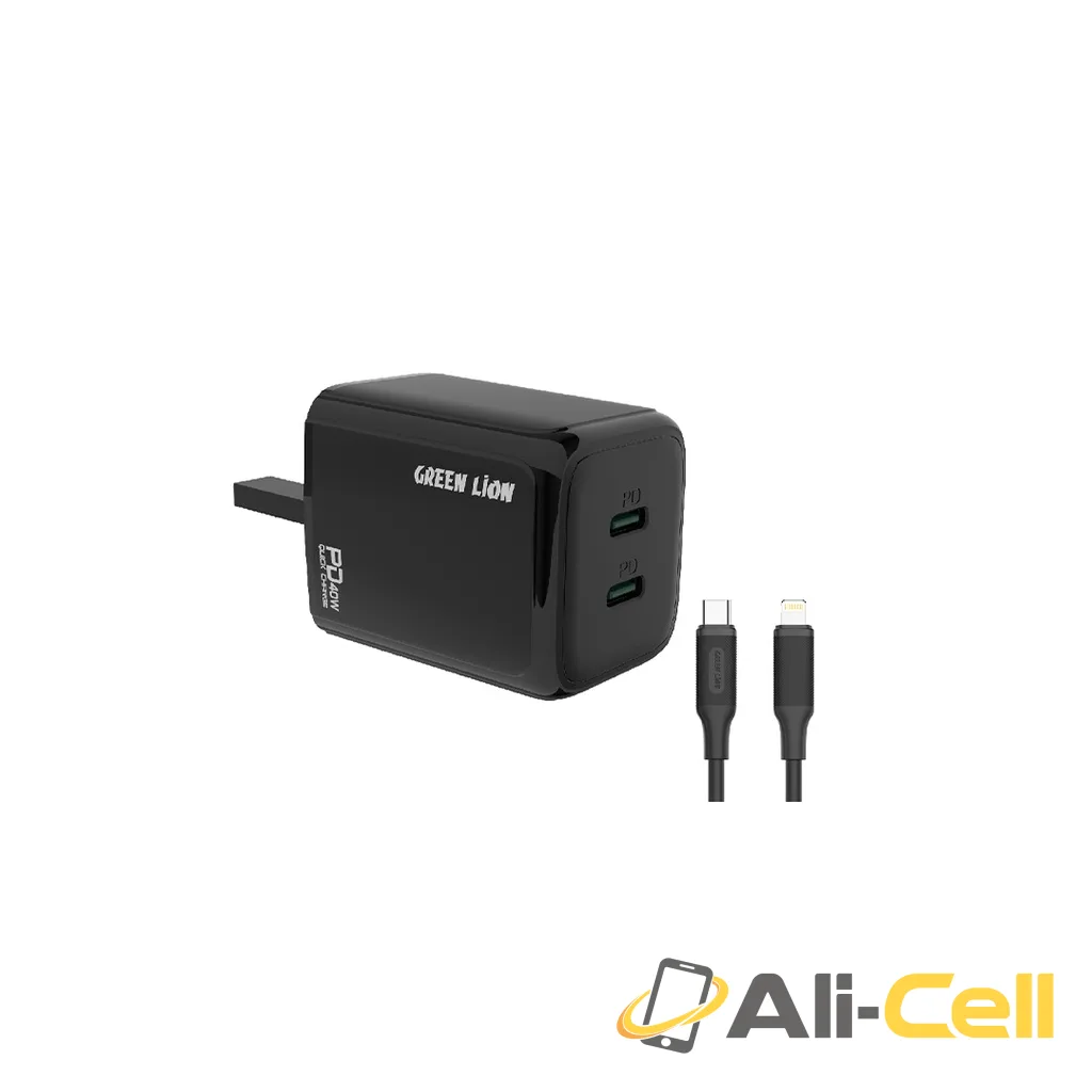 Green Lion 40W Dual PD Wall Charger