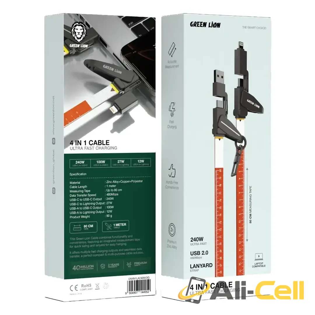 Green Lion 4-In-1 Ultra Fast Charging — 3