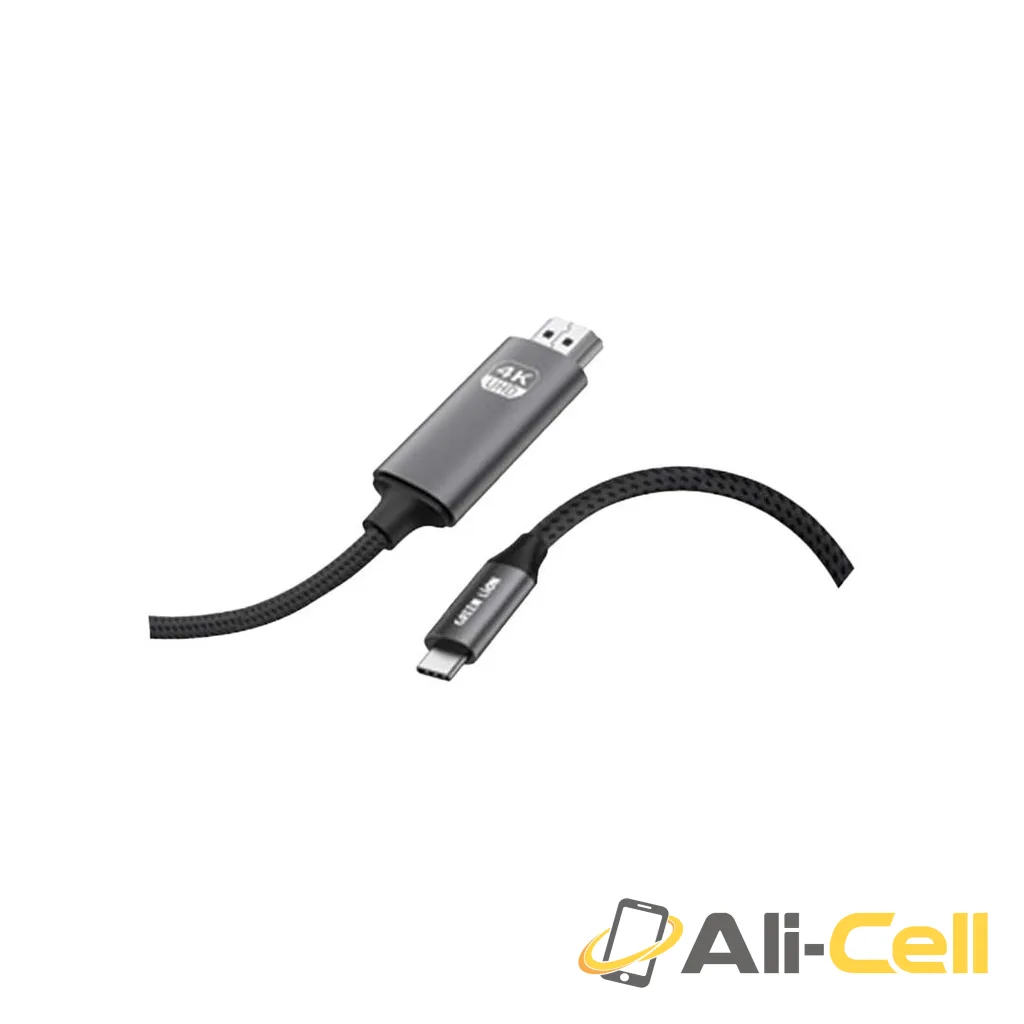 Green Lion 4K USB-C to HDMI Cable - Black