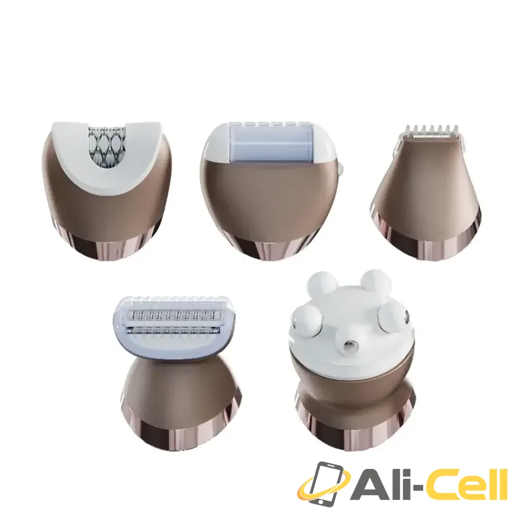 Green Lion 5 in 1 Cordless Epilator Kit - White — 2