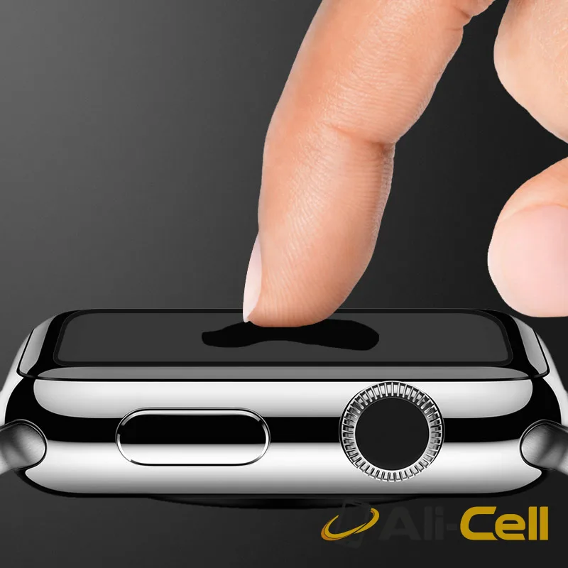 Apple Watch full rim tempered glass screen protector (42mm) — 5