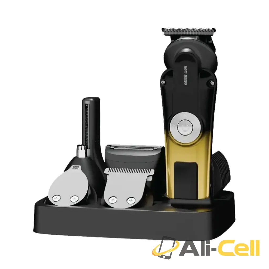 Green Lion 6 in 1 Trim Pro Grooming Kit - Black