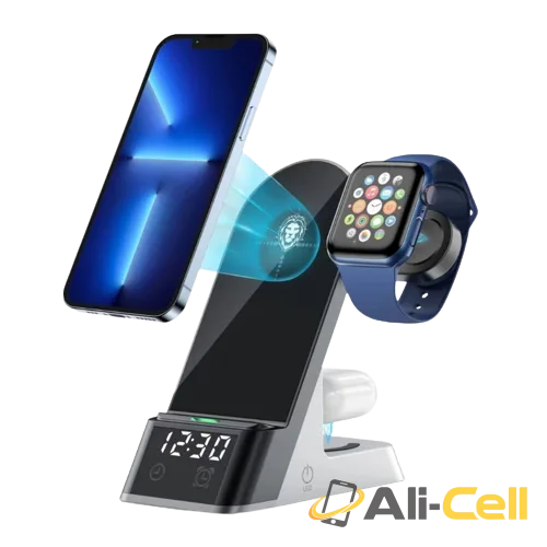 Green Lion 6 in 1 Wireless Charger 15W Material ABS + PC Universal