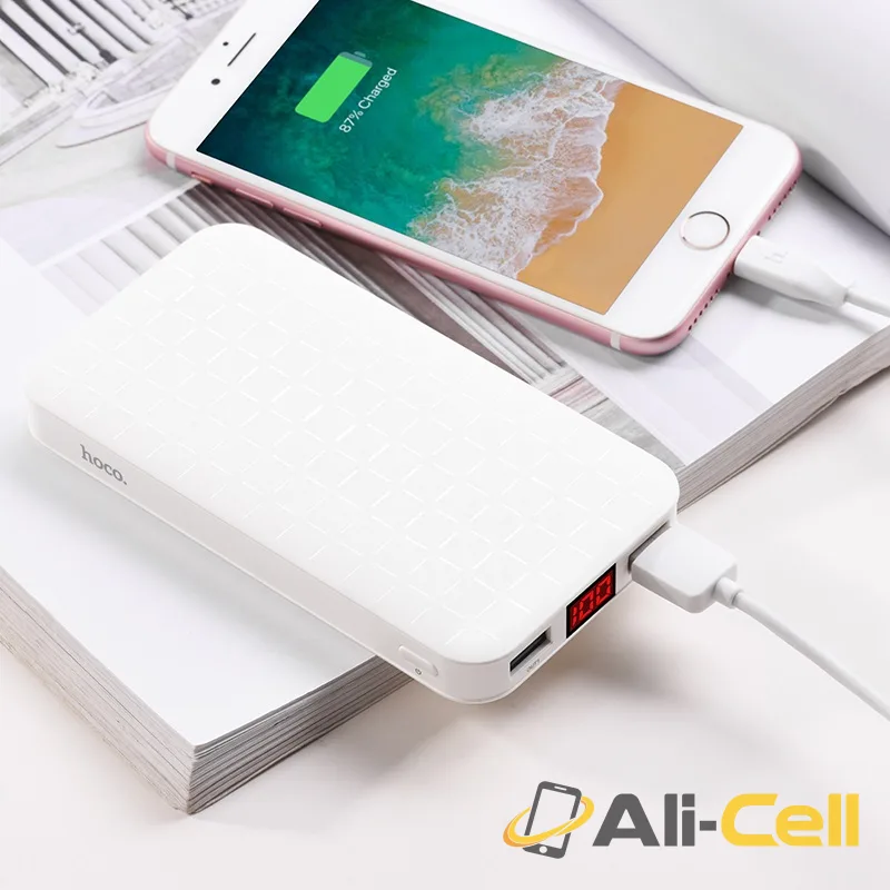 Power bank «J29A Cool square» 10000 mAh dual USB output — 5