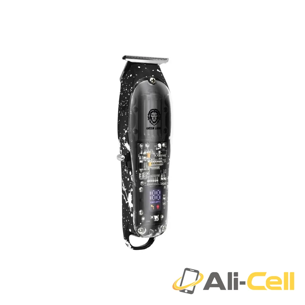 Green Lion 6000RPM USB Charging Transparent Pro Hair Trimmer 1400mAh