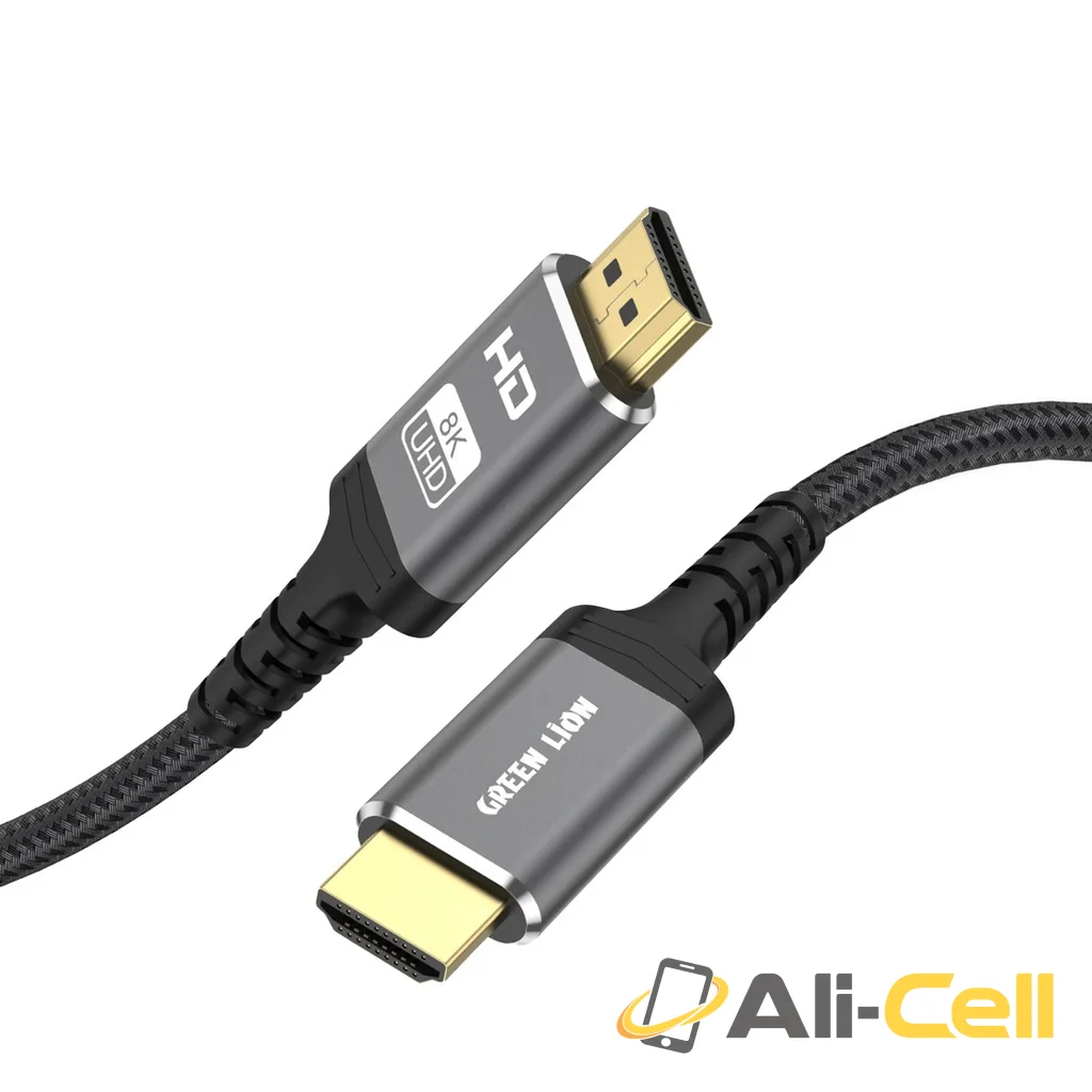Green Lion 8K HDMI Cable 2 Meter - Black — 2