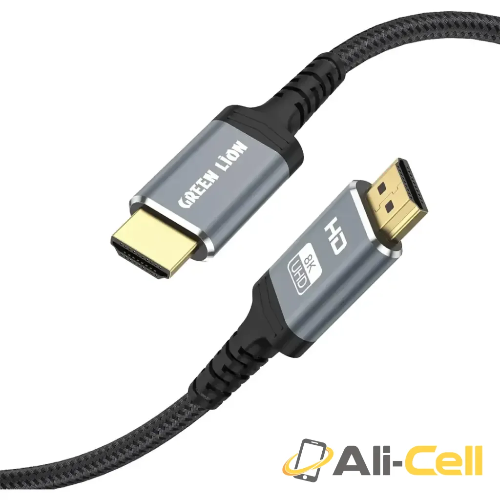 Green Lion 8K HDMI to HDMI Cable with 48Gbps Bandwidth & 3m Length - Black