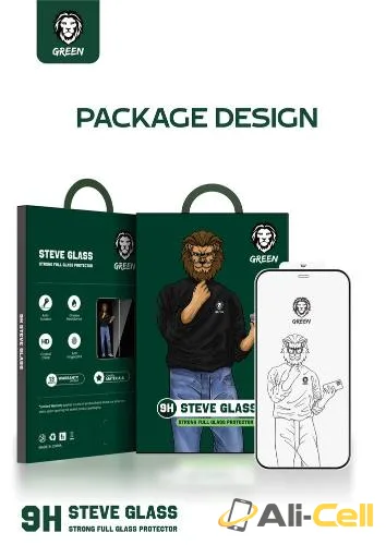 Green Lion 9H Steve Glass Strong Full Screen Protector - iPhone 12 /12 Pro/12 Pro Max — 3