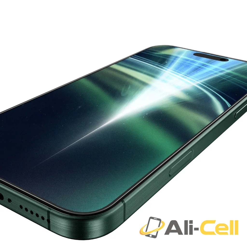 Green Lion 9H Steve Matte Privacy Glass iPhone 16 Pro/Pro Max - Black — 3