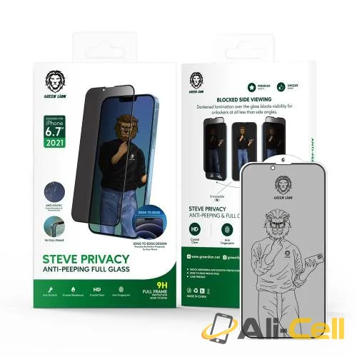 Green Lion 9H Steve Privacy Full Glass Screen Protector - iPhone 11 — 3