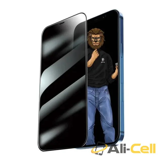 Green Lion 9H Steve Privacy Full Glass Screen Protector For iPhone 12 / 12 Pro — 2