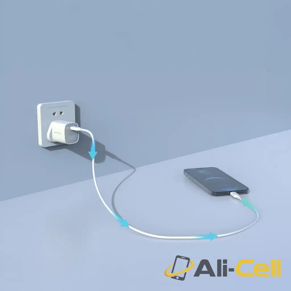 Green Lion AVS SERIES UK Wall Charger GaN 60W - White — 3