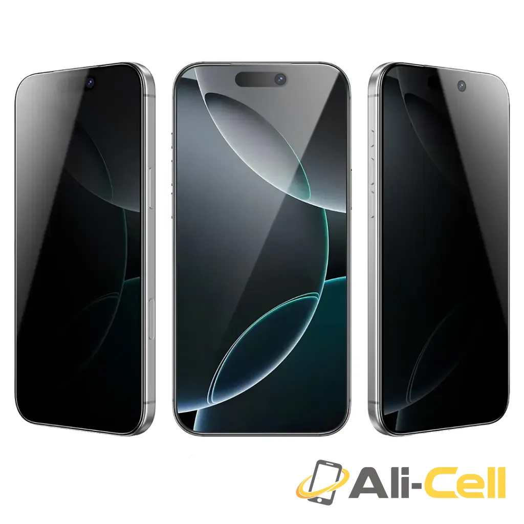 Green Lion 9H Steve Privacy Anti-Peeping Glass for iPhone 17 Series - Black