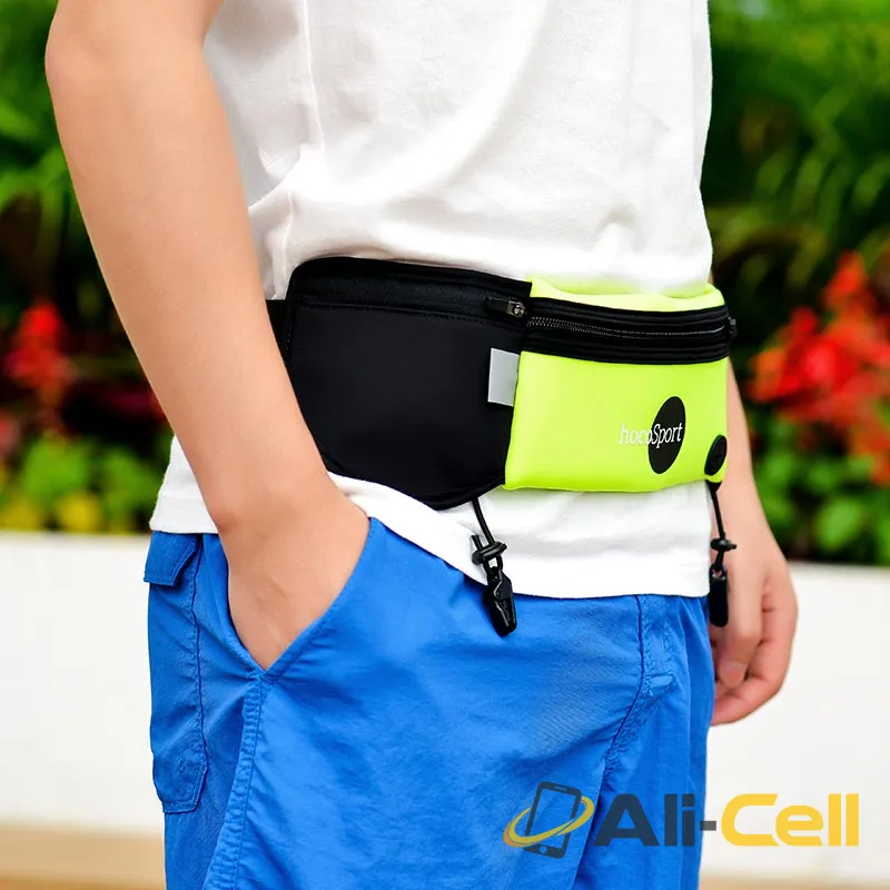Multifunction waist bag with pockets and light reflection — 7