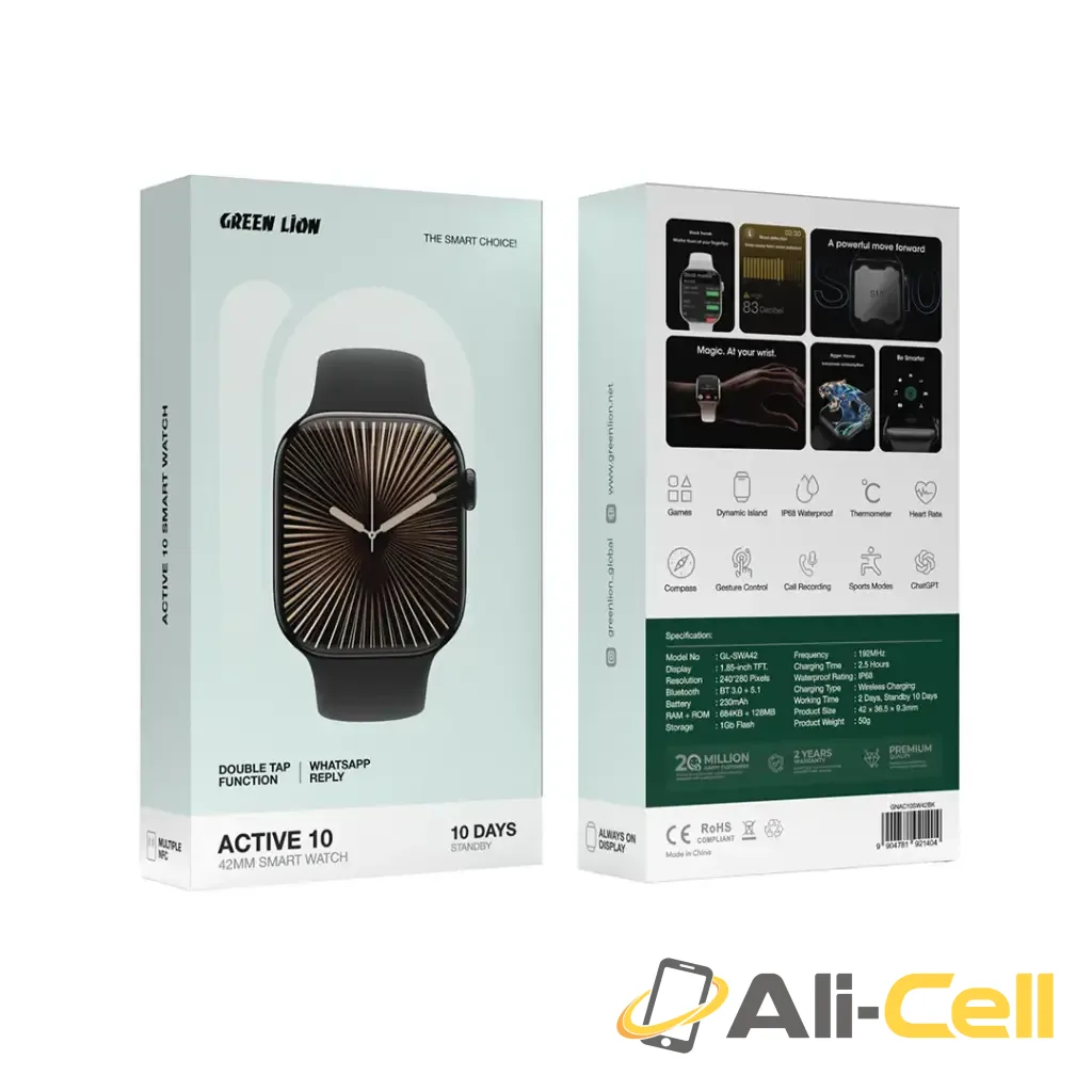 Green Lion Active 10 42mm Smart Watch — 2