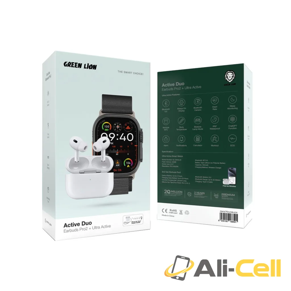 Green Lion Active Duo Earbuds Pro2+Ultra Active — 2