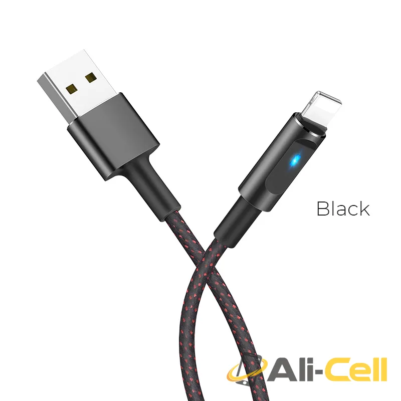 Cable USB to Lightning «U47 Essence core» charging data sync (1.2m)