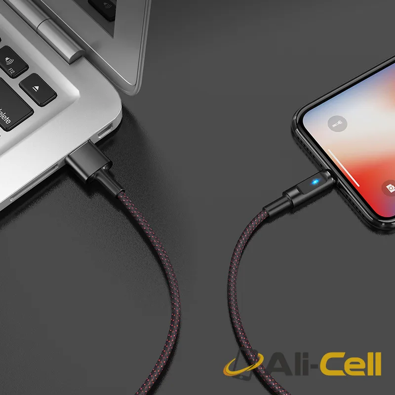 Cable USB to Lightning «U47 Essence core» charging data sync (1.2m) — 5