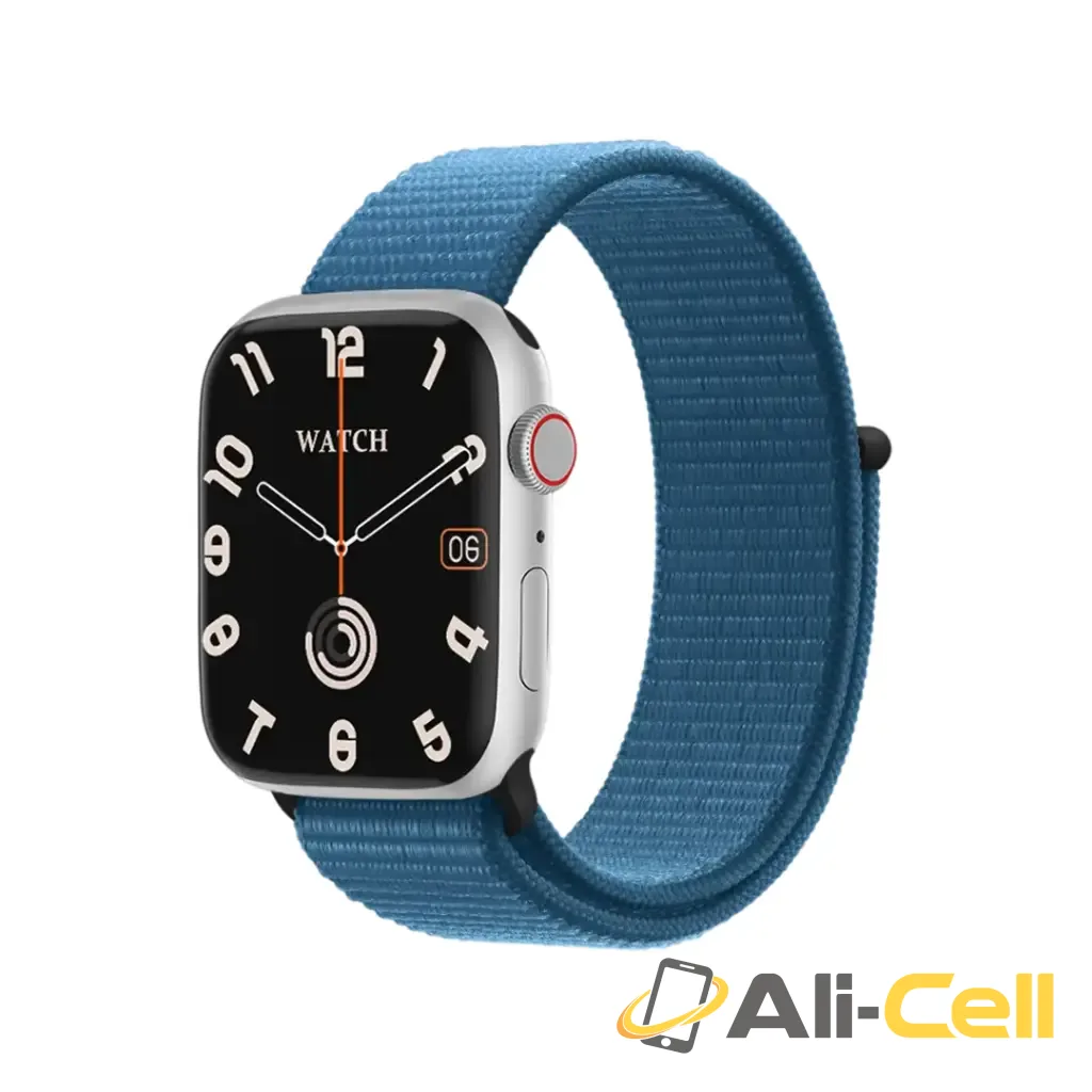 Green Lion Active Se Smart Watch - Silver + Sky Blue
