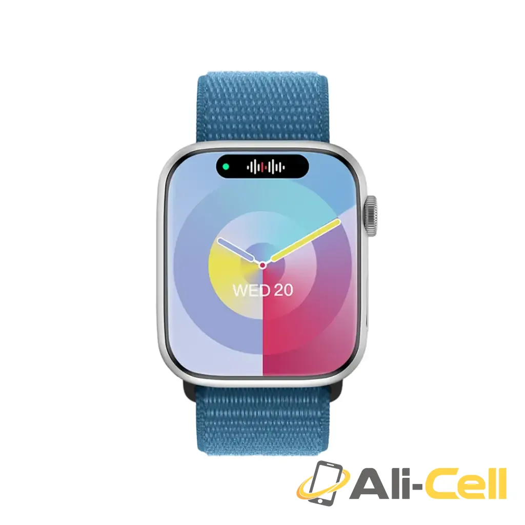 Green Lion Active Se Smart Watch - Silver + Sky Blue — 2