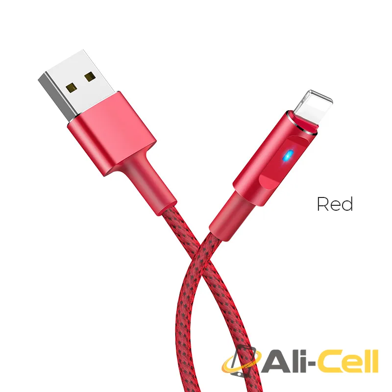 Cable USB to Lightning «U47 Essence core» charging data sync (1.2m)