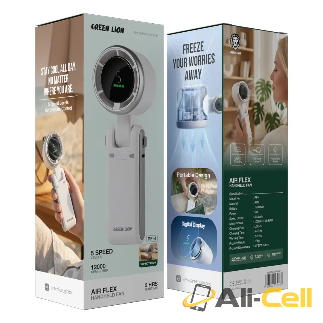 Green Lion Air Flex Handheld Fan — 2