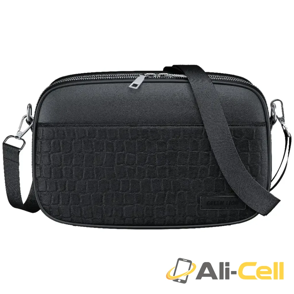 Green Lion Airo Crossbody Bag - Black