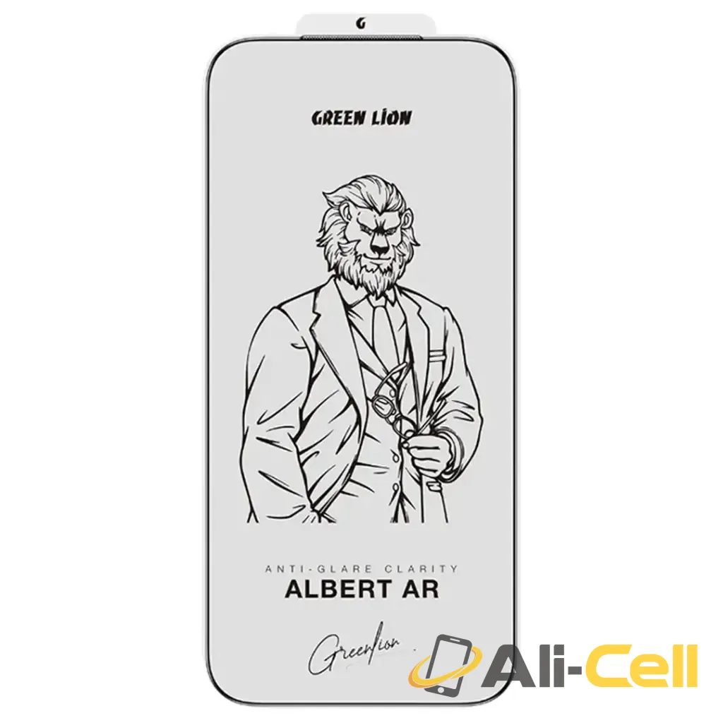 Green Lion Albert AR Screen Protector for iPhone 17 Pro/Pro Max - Clear