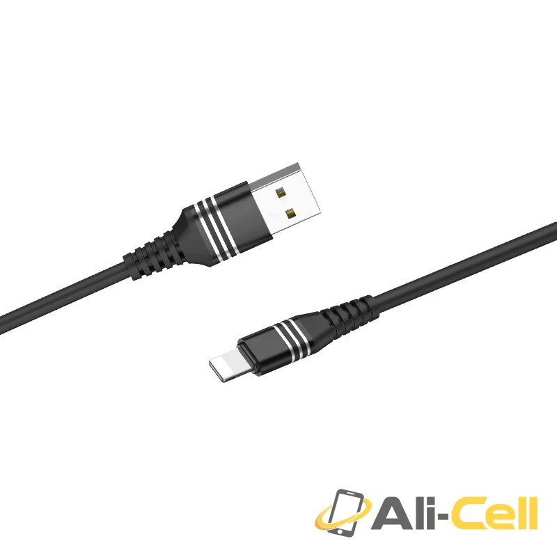 Cable USB to Lightning «U46 Tricyclic» charging data sync (1.0m) — 2