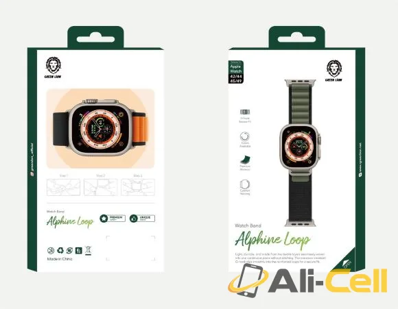 Green Lion Alpine Loop Watch Band — 2