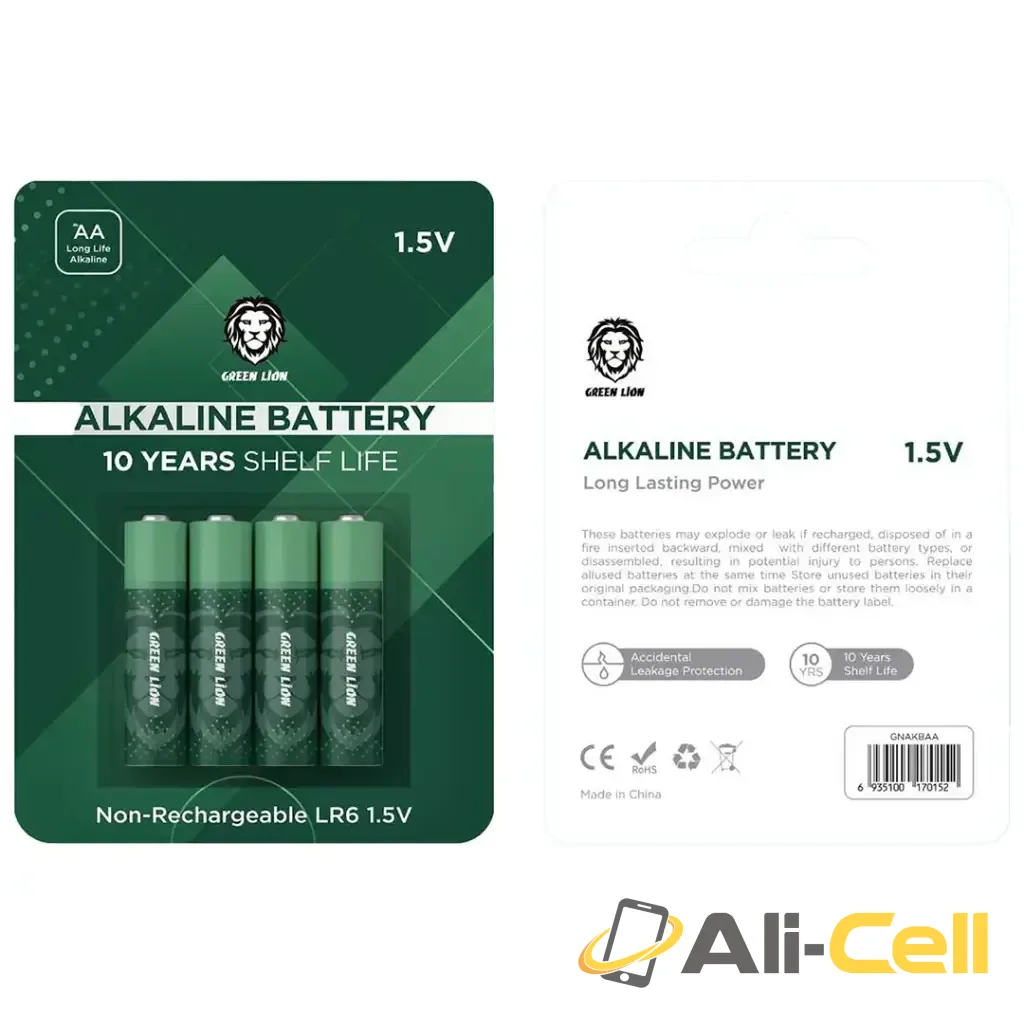Green Lion Alkaline Battery - Green