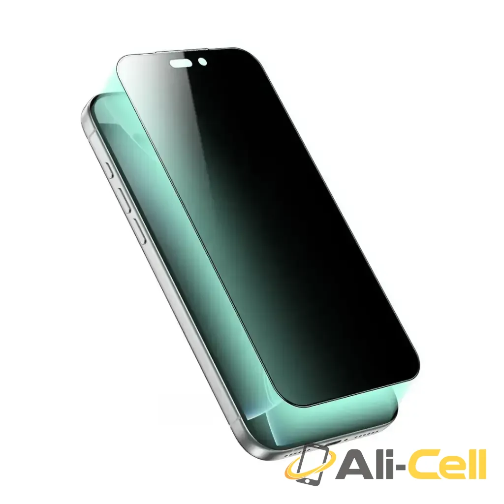Green Lion Anthony 360° Privacy 4 Way Anti-Peeping Glass for iPhone 17 Pro/Pro Max - Black Edge/Privacy — 3